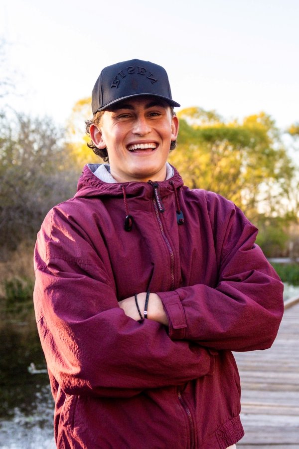 Risen Black Snapback Cap